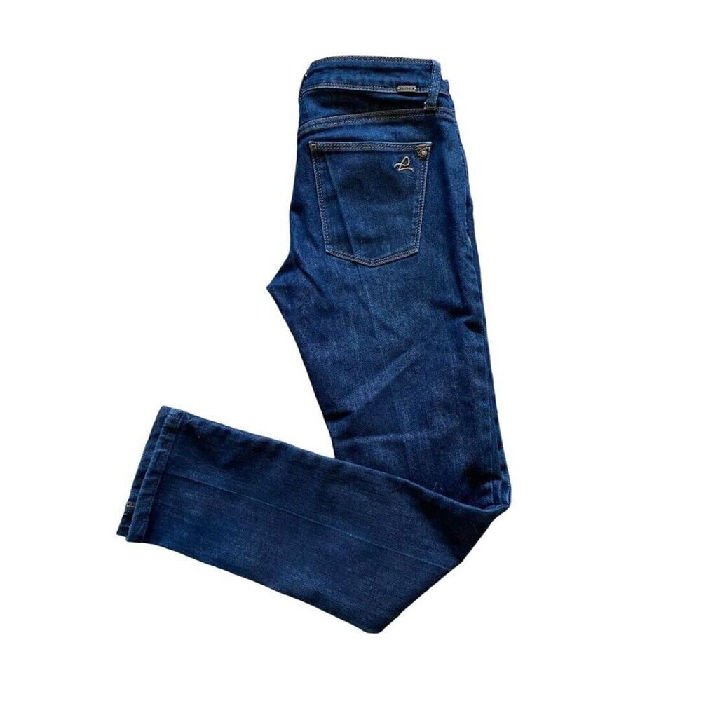 27 DL1961 Angel‎ Mid Rise Skinny Ankle Jeans Dark Wash